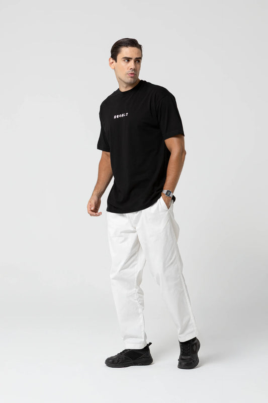 Tokyo Oversize Siyah T-Shirt