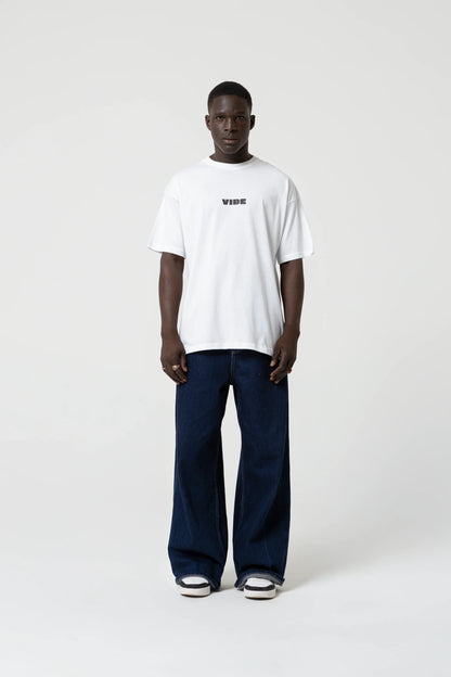Across The World Oversize Beyaz T-Shirt