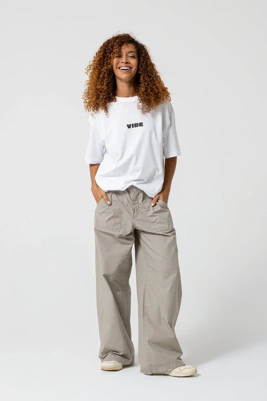 Across The World Oversize Beyaz T-Shirt
