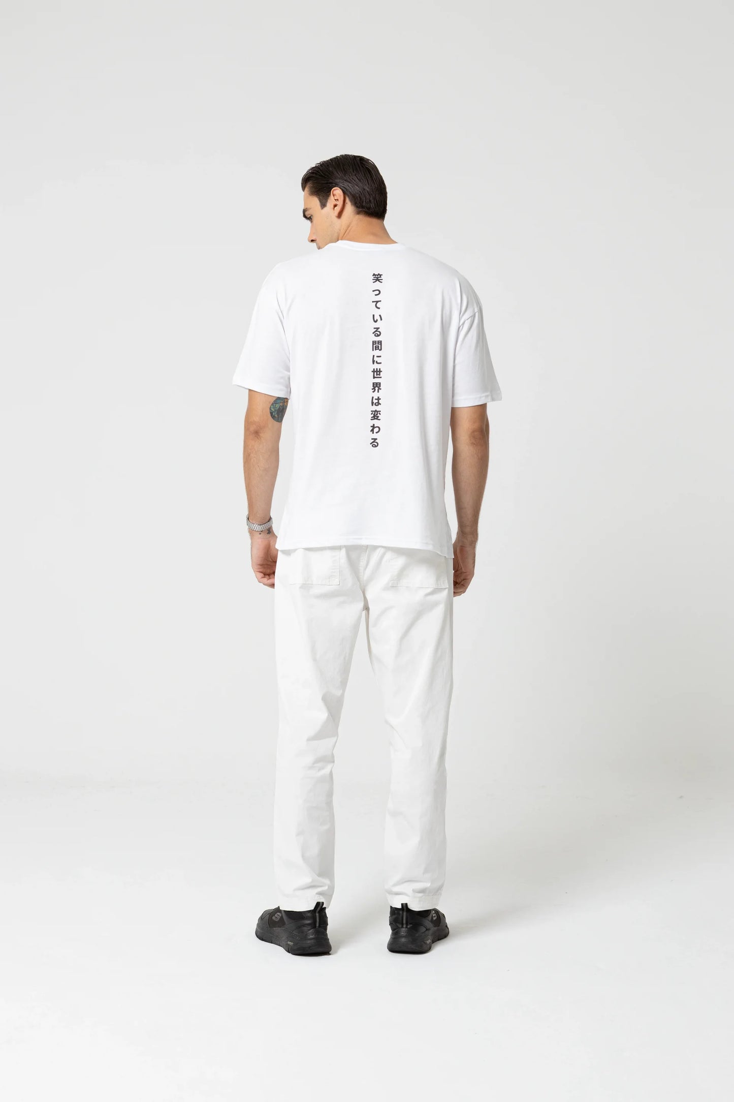 Brave Oversize Beyaz T-Shirt