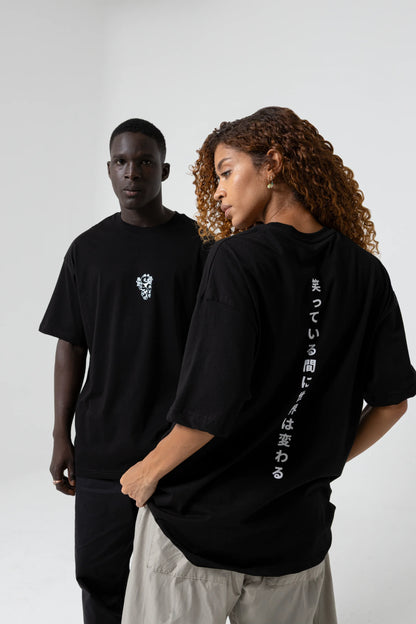 Brave Oversize Siyah T-Shirt