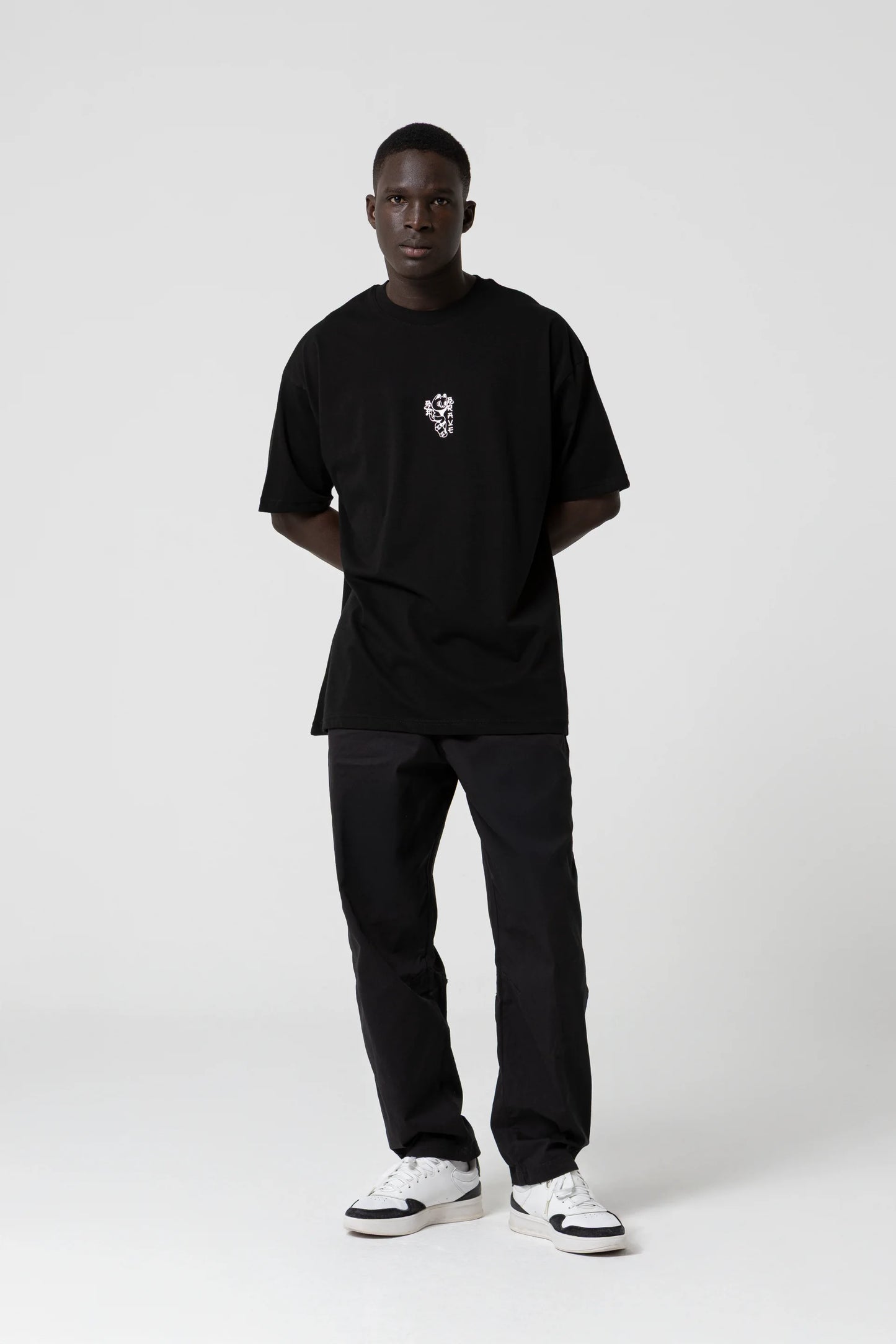 Brave Oversize Siyah T-Shirt
