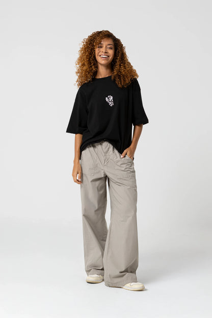 Brave Oversize Siyah T-Shirt
