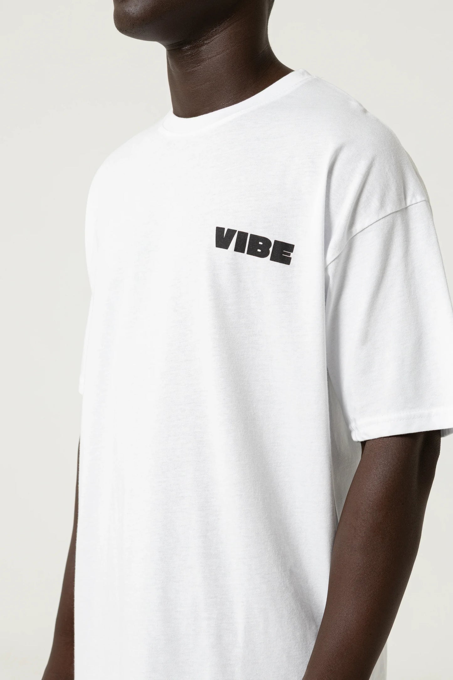 Soda Vibe Oversize Beyaz T-Shirt