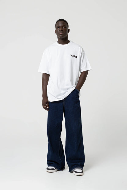 Soda Vibe Oversize Beyaz T-Shirt