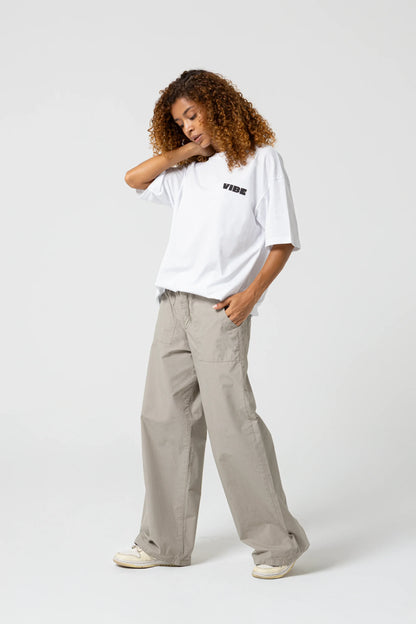 Soda Vibe Oversize Beyaz T-Shirt