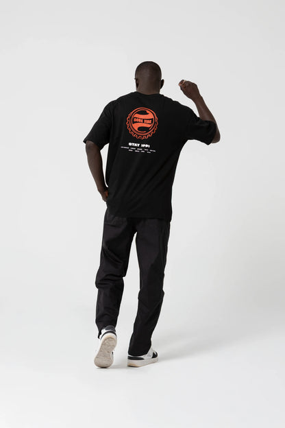 Soda Vibe Oversize Siyah T-Shirt