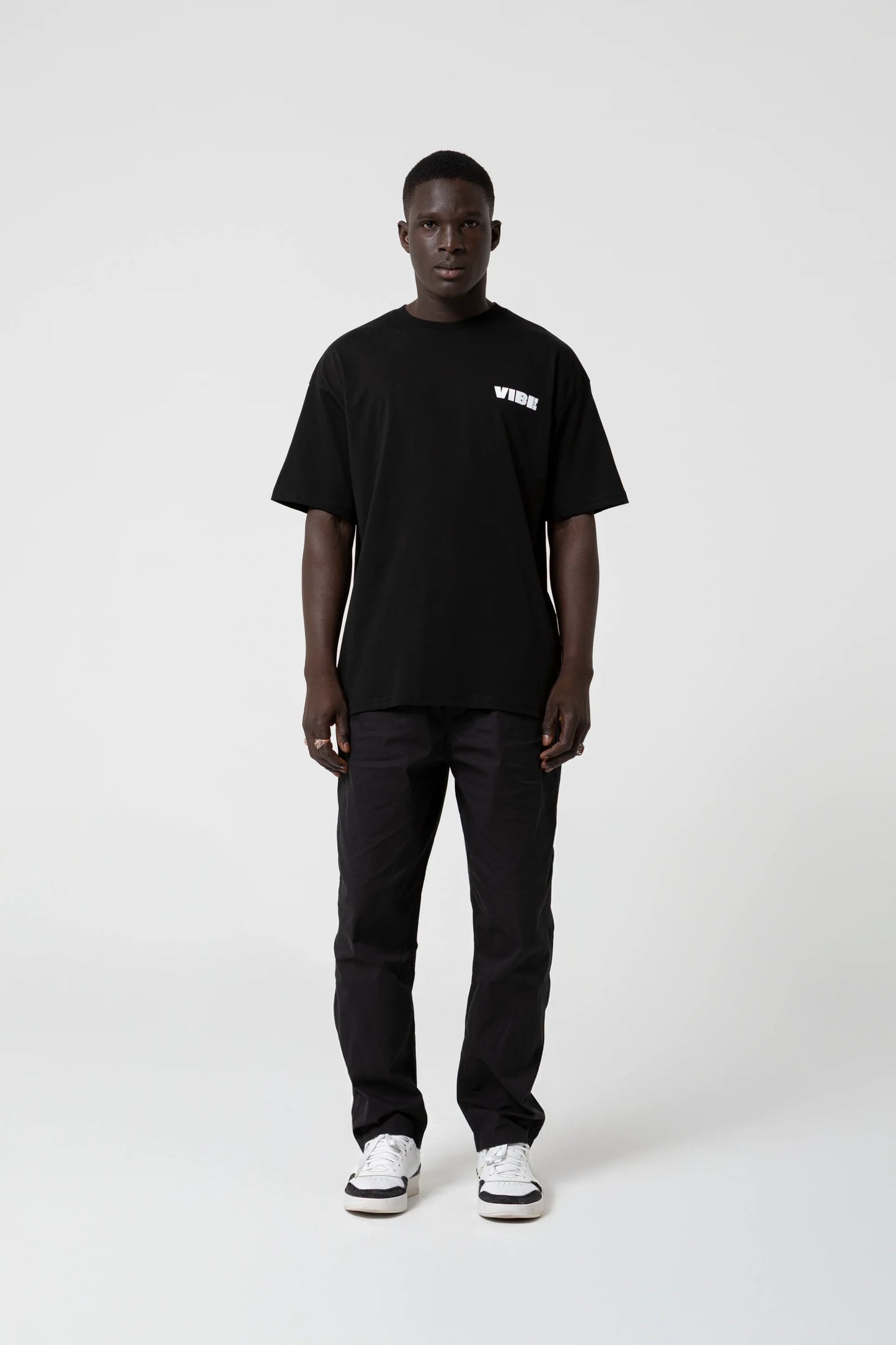 Soda Vibe Oversize Siyah T-Shirt