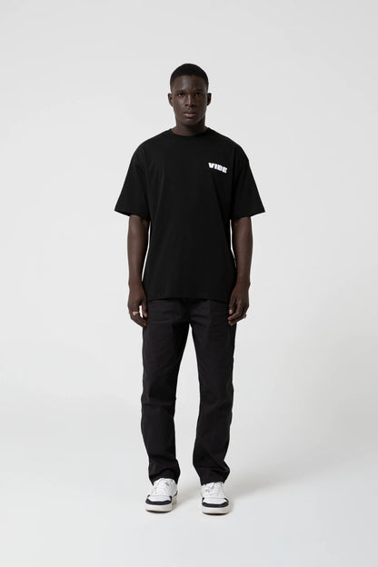 Soda Vibe Oversize Siyah T-Shirt