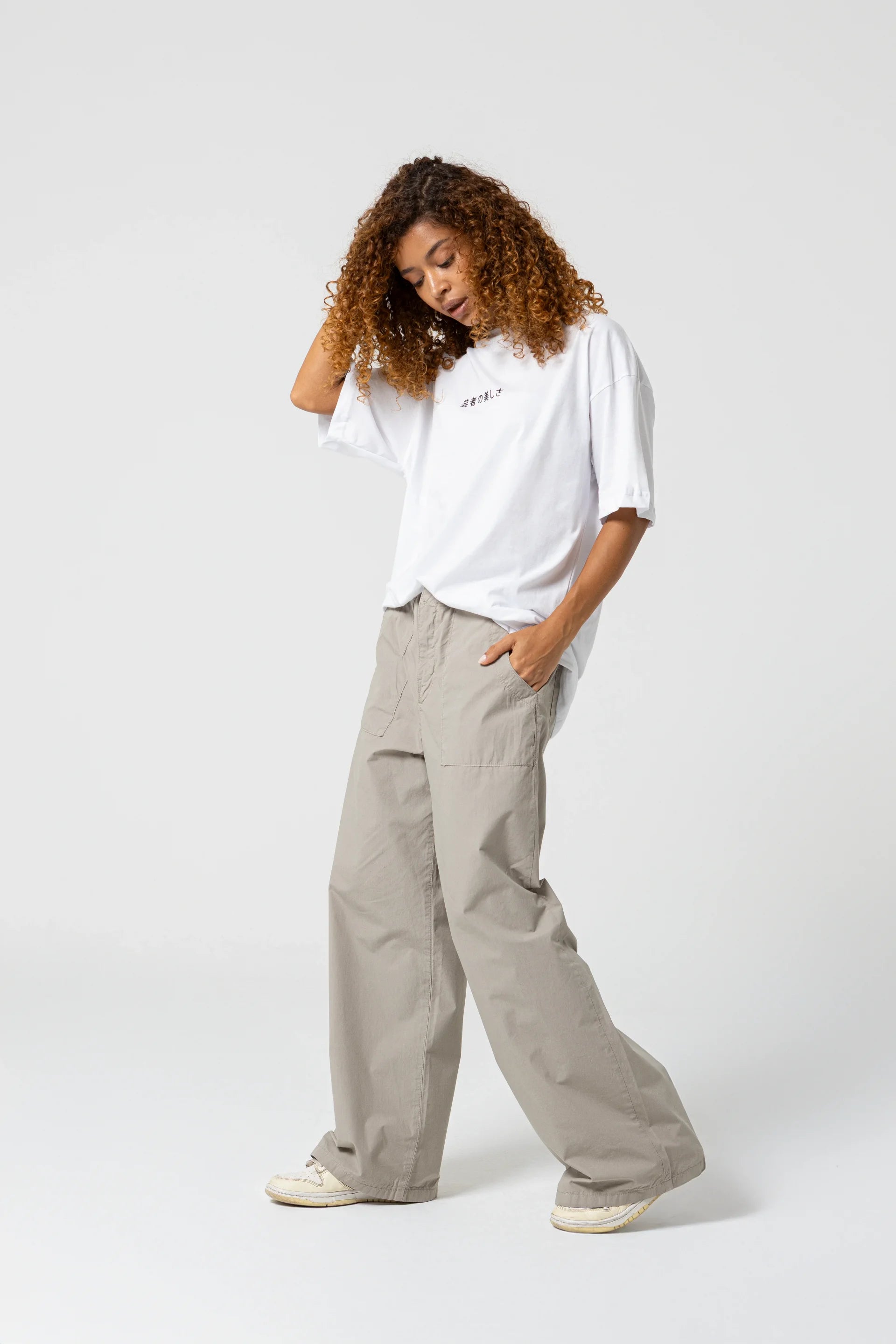 Tokyo Oversize Beyaz T-Shirt