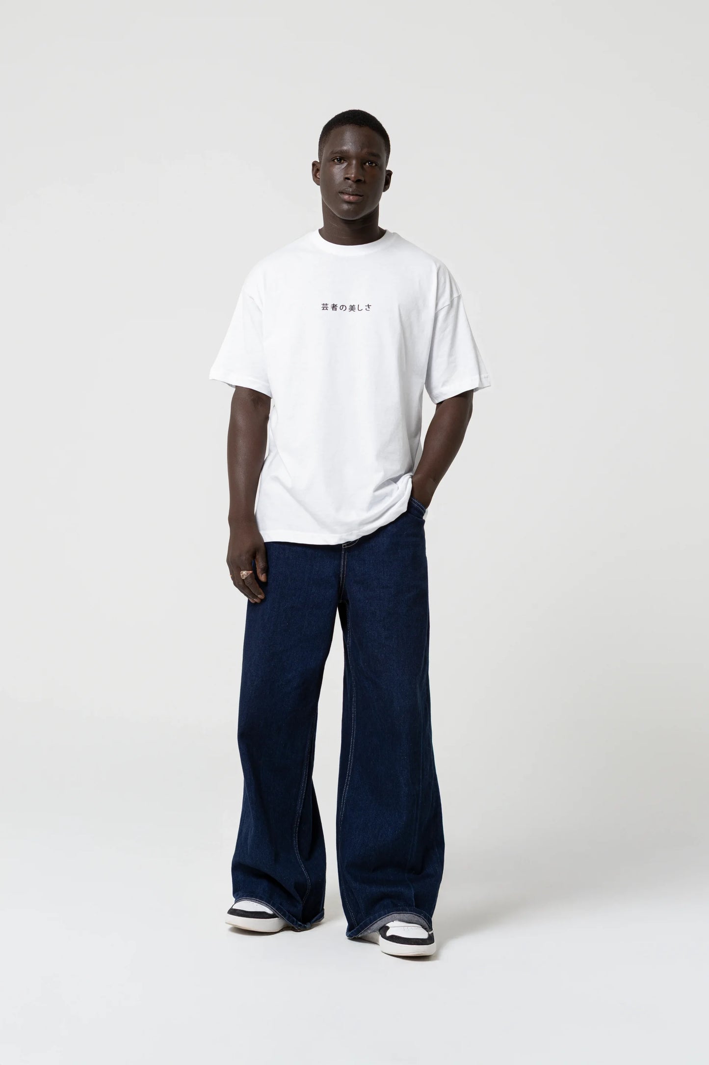 Tokyo Oversize Beyaz T-Shirt