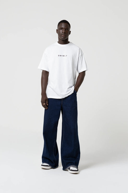 Tokyo Oversize Beyaz T-Shirt