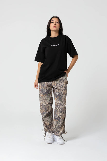 Tokyo Oversize Siyah T-Shirt