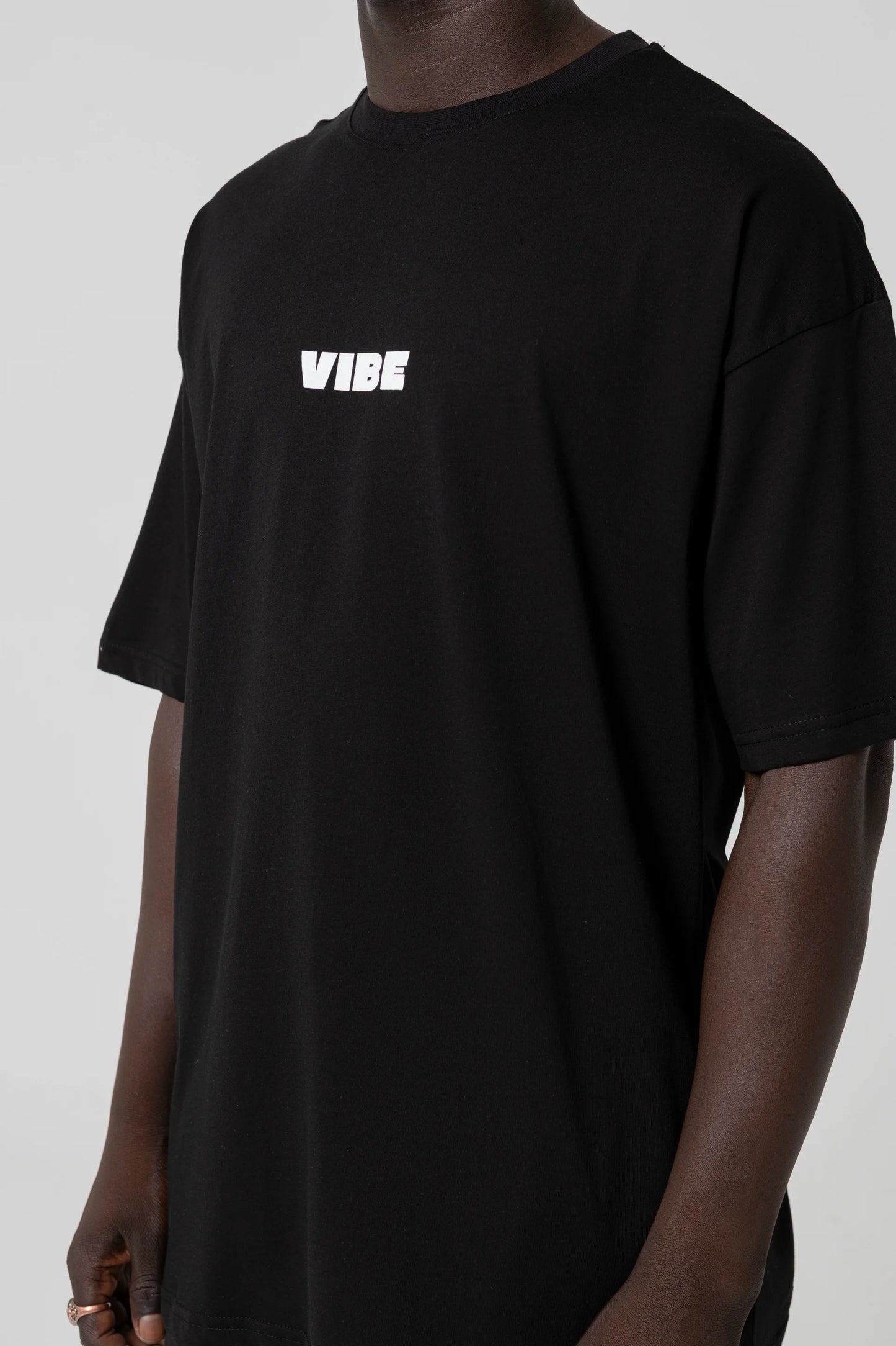 Vibe Since 1991 Oversize Siyah T-Shirt